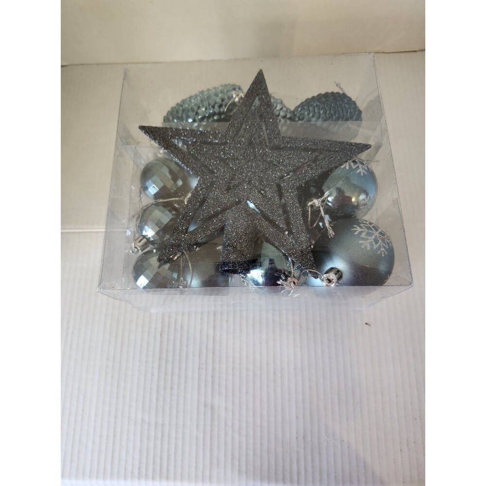 36 Piece Christmas Ornaments And Tree Topper